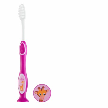 Chicco Milk Teeth Toothbrush Soft Purple, Children's Toothbrush Purple 3-6 Years