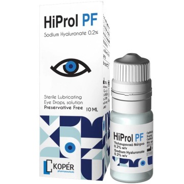 HiProl PF Στείρες Λιπαντικές Οφθαλμικές Σταγόνες 10ml