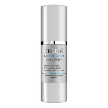 Crème Anti-Pigment Froika SPF50+ contre les Taches Brunes et l'Hyperpigmentation...