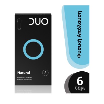 DUO Premium Natural Προφυλακτικά 6τμχ DUO Premium Natural Προφυλακτικά 6τμχ