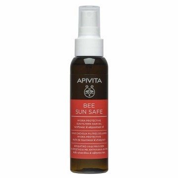 Apivita Bee Sun Safe Hydra Protective Sun Filters Oil Hair 100ml