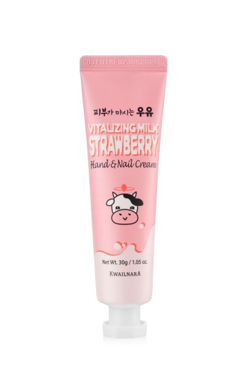 Kwailnara Vitalizing Milk Strawberry Hand & Nail Cream 30g