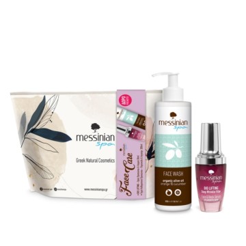 Messinian Spa Promo Bio Lifting Serum 30ml & Face Wash Orange-Cucum...