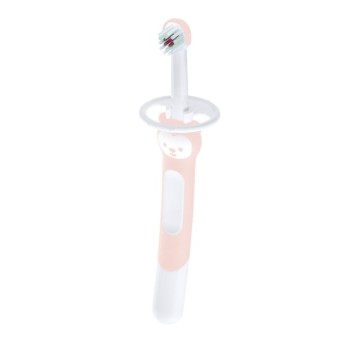 Mam Training Brush Εκπαιδευτική Οδοντόβουρτσα Ροζ για 5+ μηνών Mam Training Brush Εκπαιδευτική Οδοντόβουρτσα Ροζ για 5+ μηνών