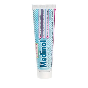 Intermed Medinol Toothpaste Φθοριούχος Οδοντόπαστα Κατάλληλη για Καθημερινή Χρήση 100ml