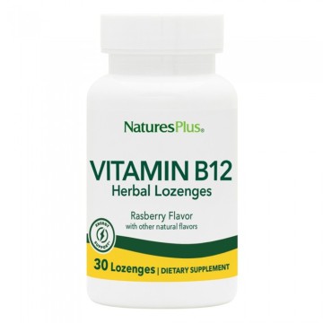 Natures Plus Vitamin B-12 1000Mcg 30Lozenges