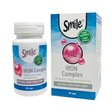 Smile Iron Complex, 30 Caps Smile Iron Complex, 30 Caps