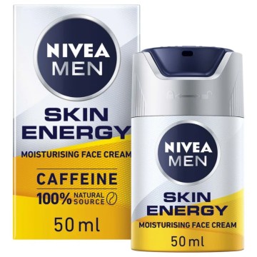 Nivea Men Skin Energy, feuchtigkeitsspendende Gesichtscreme 50ml