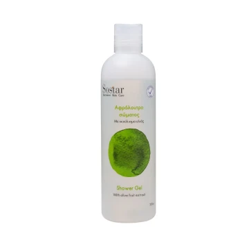 Sostar Focus Gel Douche à l'Huile d'Olive et aux Acides Aminés de Collagène 250 ml