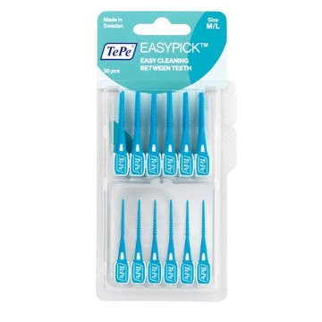TePe EasyPick Cure-dents interdentaires Bleu Taille Medium/Large 60 pièces