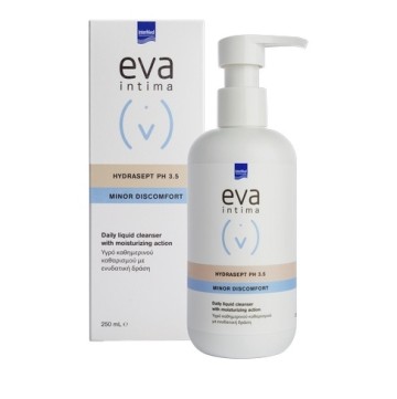 Intermed Eva Intima Hydrasept pH 3.5 Minor Discomfort 250ml Intermed Eva Intima Hydrasept pH 3.5 Minor Discomfort 250ml