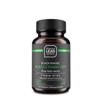 PharmaLead Black Range Multivitamin 50+ Plus Nutrients, 30 Capsules