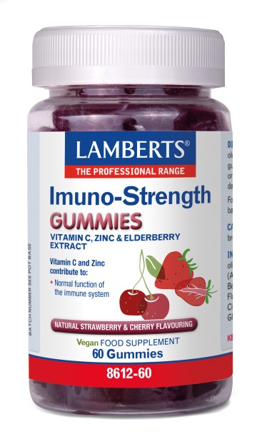 Lamberts Immuno-Strength Gummies με Φυσική Γεύση Κεράσι και Φράουλα... Lamberts Immuno-Strength Gummies με Φυσική Γεύση Κεράσι και Φράουλα...