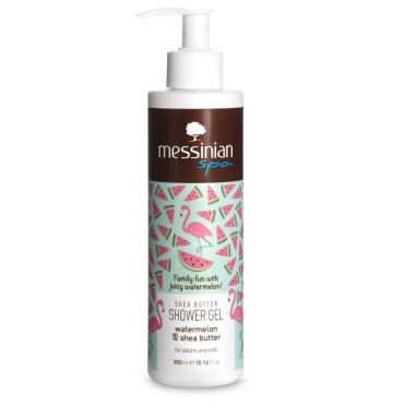 Messinian Spa Shower Gel Watermelon & Shea Butter 300ml Messinian Spa Shower Gel Watermelon & Shea Butter 300ml