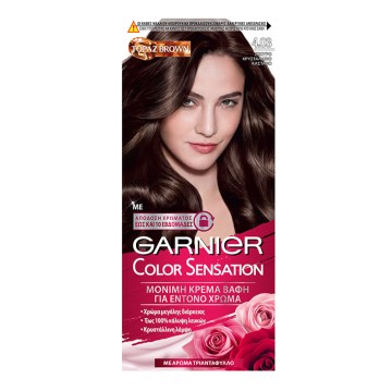 Garnier Color Sensation 4.03 Dark Crystal Brown 40 мл