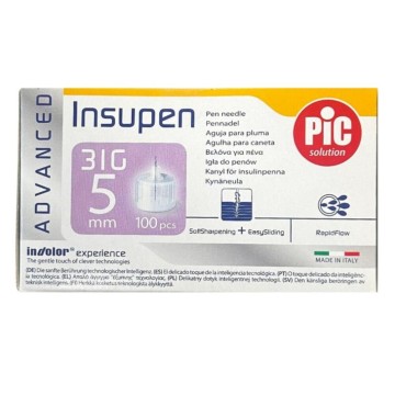 Pic Solution Insupen Advanced Βελόνες για Πένα Ινσουλίνης 32Gx4mm, ...