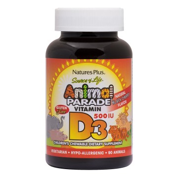 Natures Plus Animal Parade Vitamin D3 90 Animals Natures Plus Animal Parade Vitamin D3 90 Animals