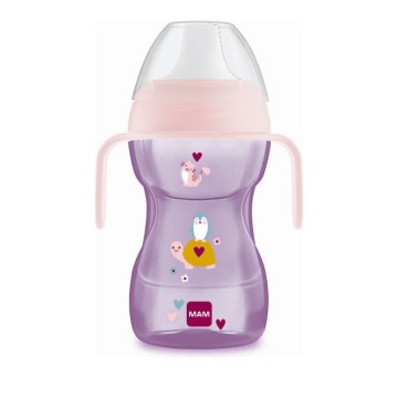 Mam Fun to Drink Cup Lila für 8+ Monate 270 ml