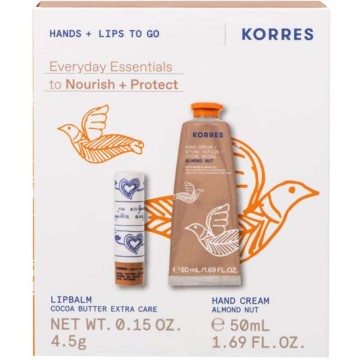 Korres Promo Hands & Lips To Go with Lipbalm Cocoa Butter 4.5g & Ha... Korres Promo Hands & Lips To Go with Lipbalm Cocoa Butter 4.5g & Ha...