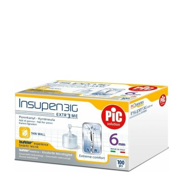 Pic Solution Insupen Aghi per Penna Insulina 31Gx6mm 100 pezzi