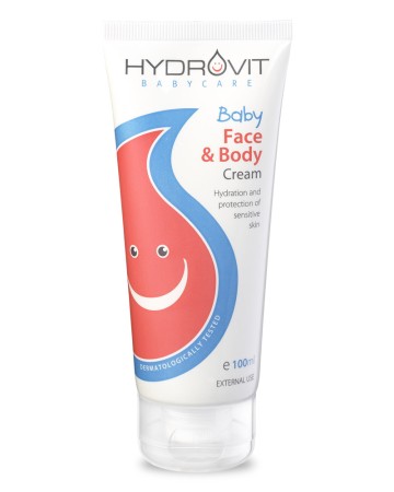 Hydrovit Baby Face and Trupi - Hidratim dhe Mbrojtje e Lëkurës Sensitive 100ml