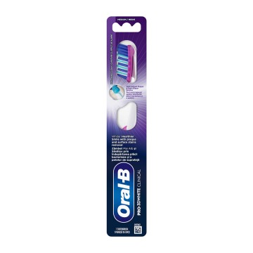 Oral -B Pro-3D White Clinical Οδοντόβουρτα Medium 1τμχ