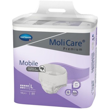 Нижнее белье Hartmann MoliCare Premium Mobile Super Night Underwear No Large 8 капель 14шт.