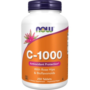 Now C-1000 with Rose Hips & Bioflavonoids, 250 Tablets Now C-1000 with Rose Hips & Bioflavonoids, 250 Tablets