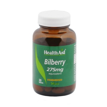 Health Aid Bilberry 275mg 30 ταμπλέτες Health Aid Bilberry 275mg 30 ταμπλέτες