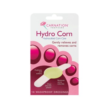 Carnation Hydro Corn Hydrocolloid Corn Care, 10 Washproof Dressings