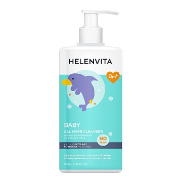Helenvita Promo Baby all Over Cleanser Νο Tears με Άρωμα Πούδρας 1 L