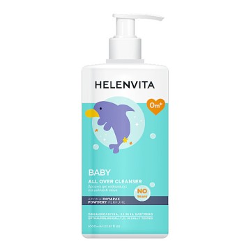 Helenvita Promo Baby all Over Cleanser Νο Tears με Άρωμα Πούδρας 1 L Helenvita Promo Baby all Over Cleanser Νο Tears με Άρωμα Πούδρας 1 L