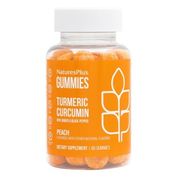 Natures Plus Gummies Turmeric Curcumin Peach, 60 Gummies Natures Plus Gummies Turmeric Curcumin Peach, 60 Gummies