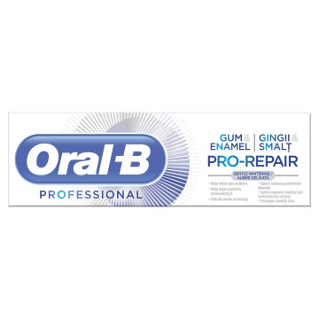 Oral-B Professional Gum & Enamel Pro-Repair Gentle Whitening Toothpaste 75ml