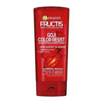 Garnier Fructis Goji Color Resist Condiotioner Για Βαμμένα Μαλλιά 200ml