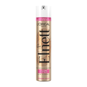 LOreal Paris Elnett Hairspray Volume Flat Hair Strong Hold, 400ml