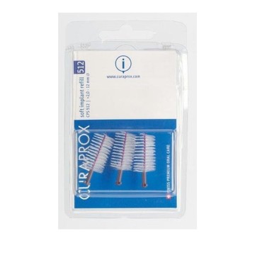 Curaprox CPS 512 Soft Implant Ανταλλακτικά για Μεσοδόντια Βουρτσάκι... Curaprox CPS 512 Soft Implant Ανταλλακτικά για Μεσοδόντια Βουρτσάκι...