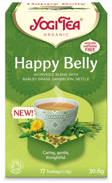 Yogi Tea Happy Belly, 17 φακελάκια Yogi Tea Happy Belly, 17 φακελάκια