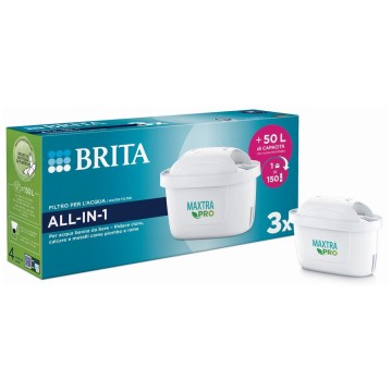 Brita All-In-1 Maxtra Pro Ανταλλακτικά Φίλτρα Νερού, 3τμχ Brita All-In-1 Maxtra Pro Ανταλλακτικά Φίλτρα Νερού, 3τμχ