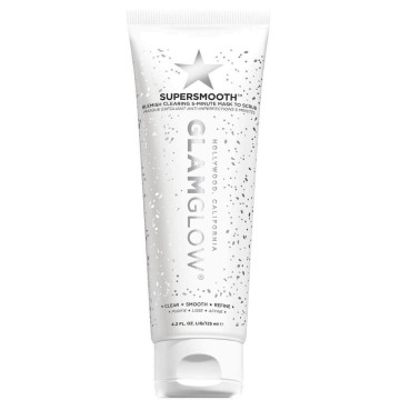 Glamglow Super Smooth Blemish Clearing 5-Minute Mask to Scrub Face Mask for Repair 125ml
