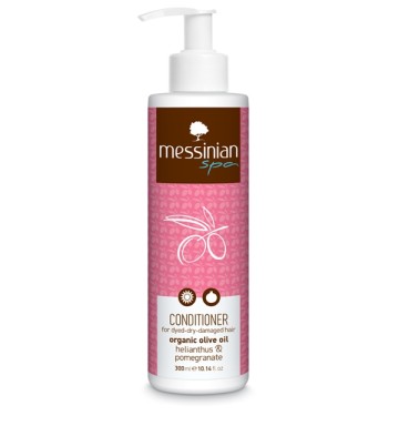 Messinian Spa Conditioner Αναδόμησης with Helianthus & Pomegranate 300ml