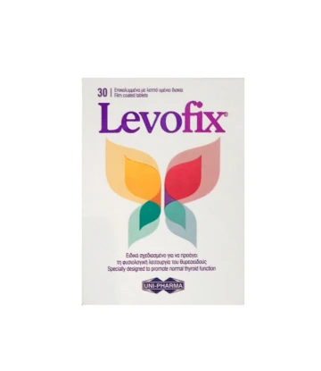 Uni-Pharma Levofix, para la función normal de la tiroides, ...
