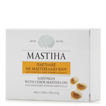 Mastihashop Pastilles à l'huile de mastic de Chios 20pcs