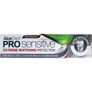 Зубная паста Optima Aloedent® Pro Sensitive Extreme Whitening Protection 75 мл