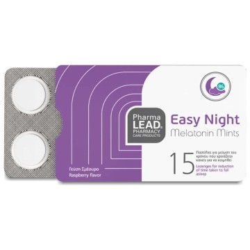 Pharmalead Easy Night Melatonin Mints, 15 παστίλιες