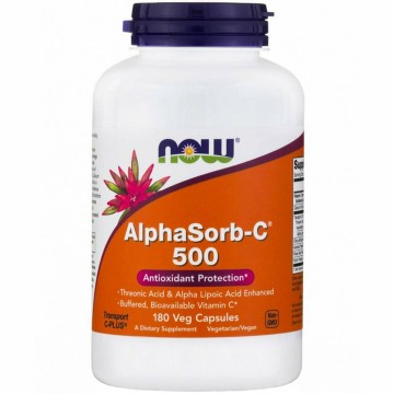Now Foods Alphasorb-C 500 180 Vegetable Capsules