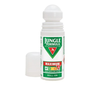 Lozione repellente per insetti Omega Pharma Jungle Formula Maximum in roll on/stick 50 ml
