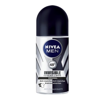 Nivea Men Black & White Invisible 48h Roll-on 50ml