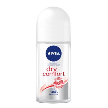 Nivea Dry Comfort 48h Protection Anti-Perspirant Deodorant Roll-On ...