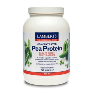 Lamberts Natural Pea Protein Πρωτεϊνη από Μπιζέλια Ιδανική για Χορτοφάγους 750gr